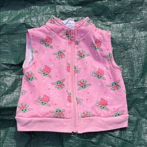 Star Wars Pink Baby Yoda Outfit